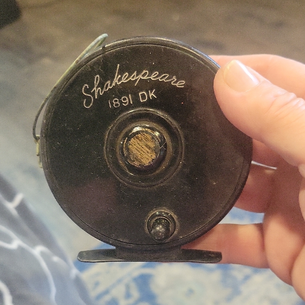 Shakespeare 1891 DK Fly Fishing Reel, VINTAGE/ collectible/ RARE!